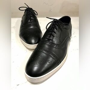 Allen Edmonds Sneaker. Strand Cap Toe Oxford Black Leather SZ 10.5 used